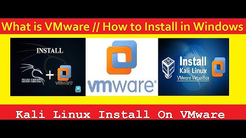 VMware Virtual Machine on Windows 10 💥  #Kali #Linux install in VMware WorkStation 🔥 / 2022 Hindi
