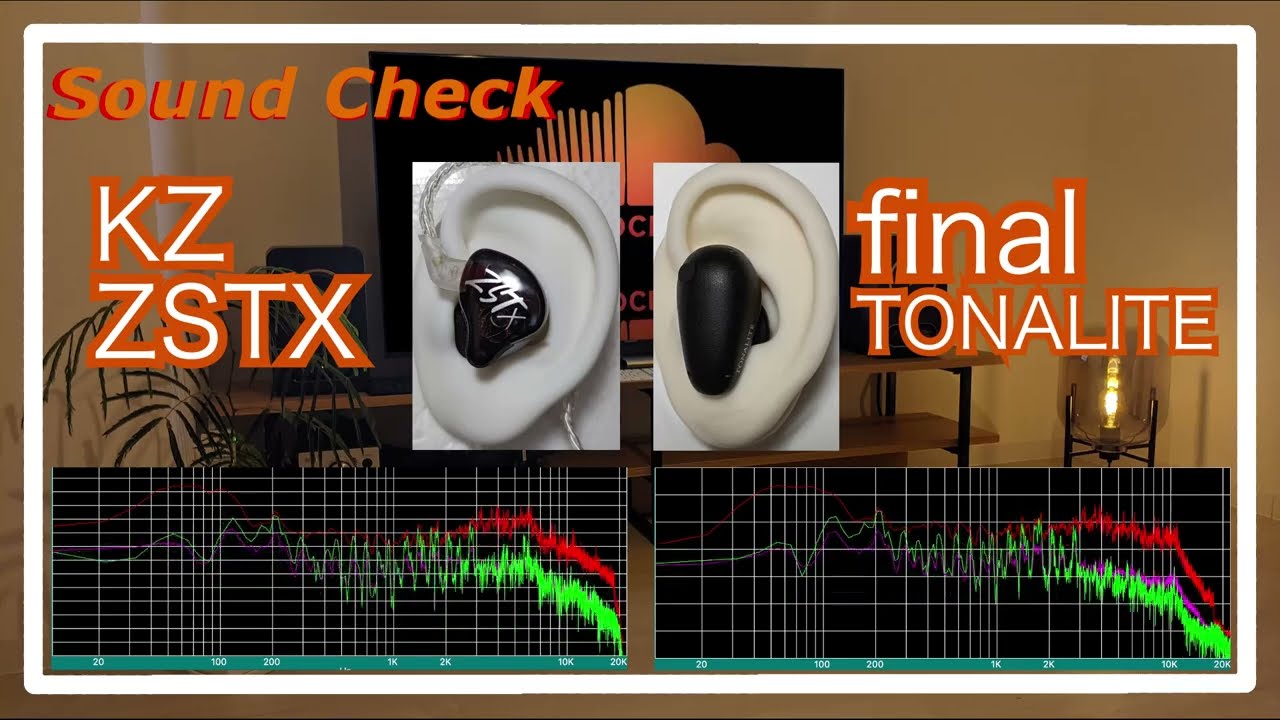 KZ ZSTX vs final TONALITE [TWS IEMs Sound Comparison]完全