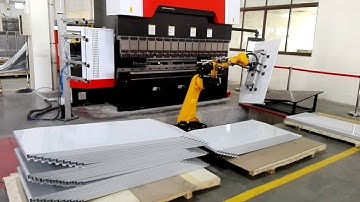 CNC press brake with robot ‖OHA Group