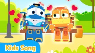 Skidamarink | kids songs littletooni with robot trains