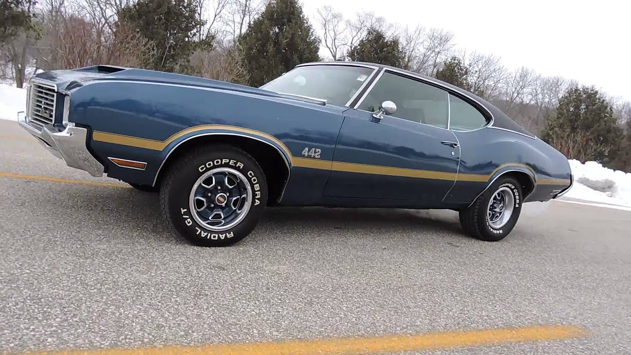 1970 Oldsmobile Blue 442 For Sale At Www Coyoteclassics Com Youtube