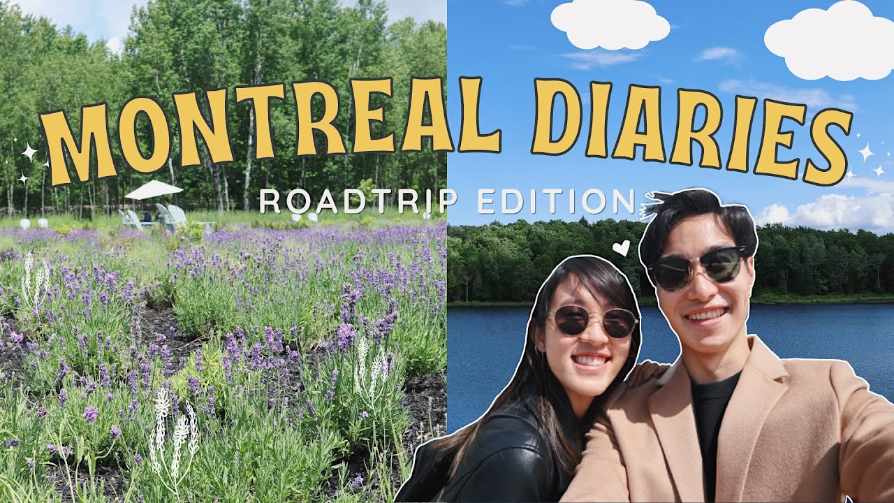 (Montreal weekend vlog) Montreal ROADTRIP vlog 🚗 | Couple DATE vlog ft. Summer Cute Date Ideas