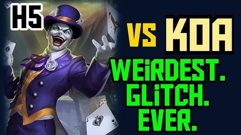 DOA Solo Raid| KOA vs Boss LLJ| Injustice 2 mobile| Crazy glitch