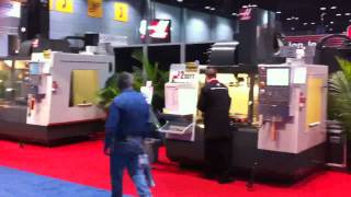 Haas booth IMTS 2010