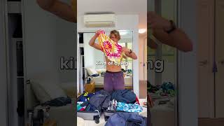 Packing for my international competition