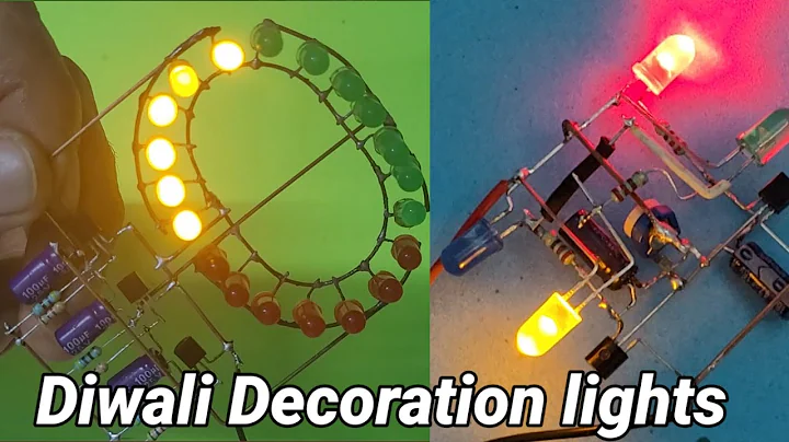 Top 2 Electronics Projects Using BC547 Transistor|Diy Diwali decoration Projects |@Shaktitechshakti 