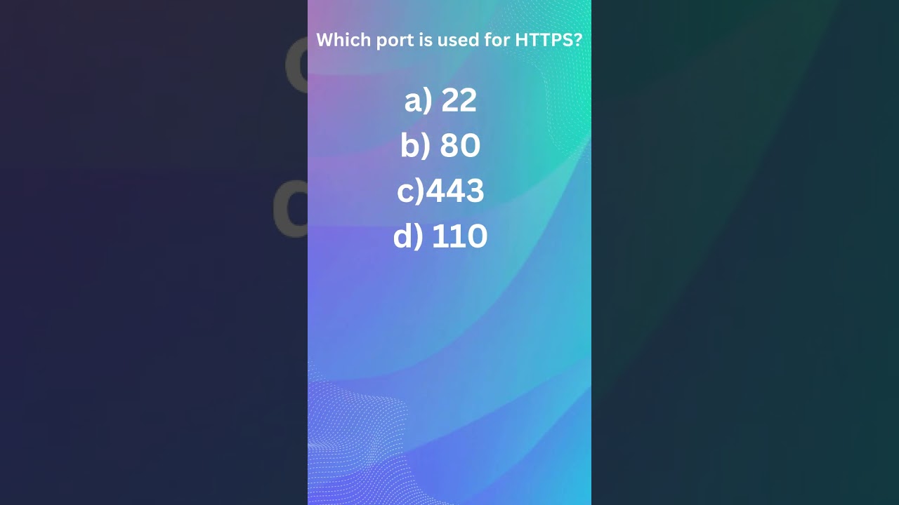 HTTPS Default Port 