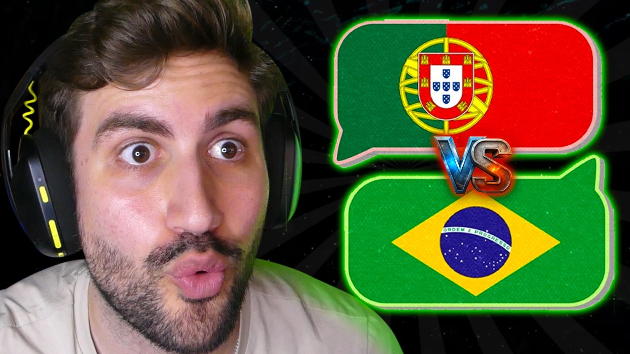 SOTAQUE PORTUGUÊS VS SOTAQUE BRASILEIRO - QUAL É O MELHOR?