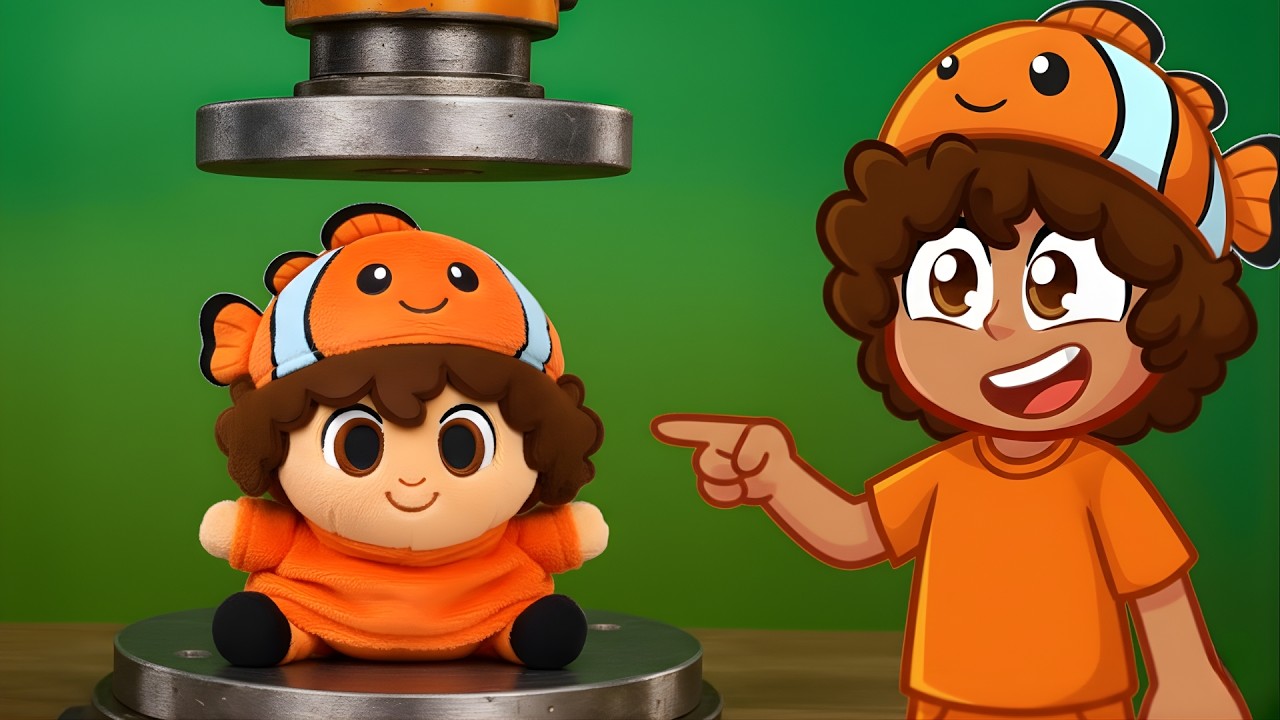 Otto vs HYDRAULIC PRESS!