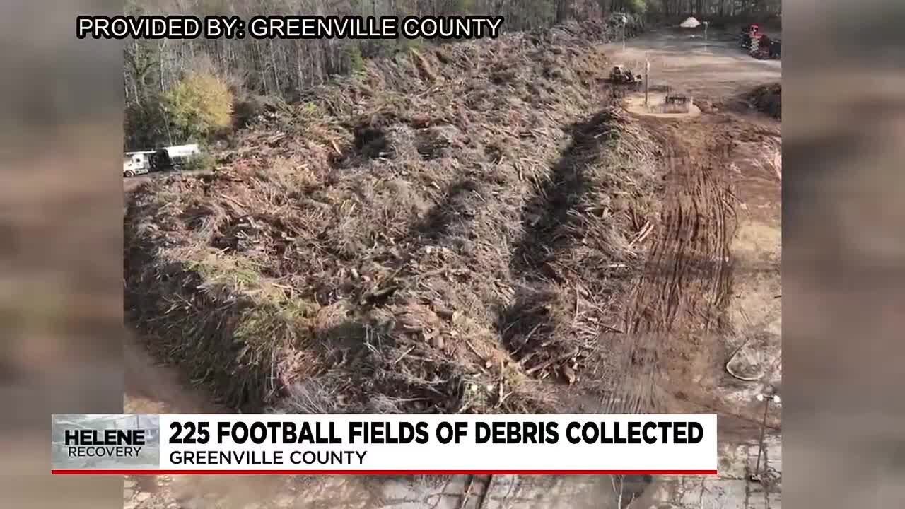 Update on debris cleanup across the Upstate - YouTube