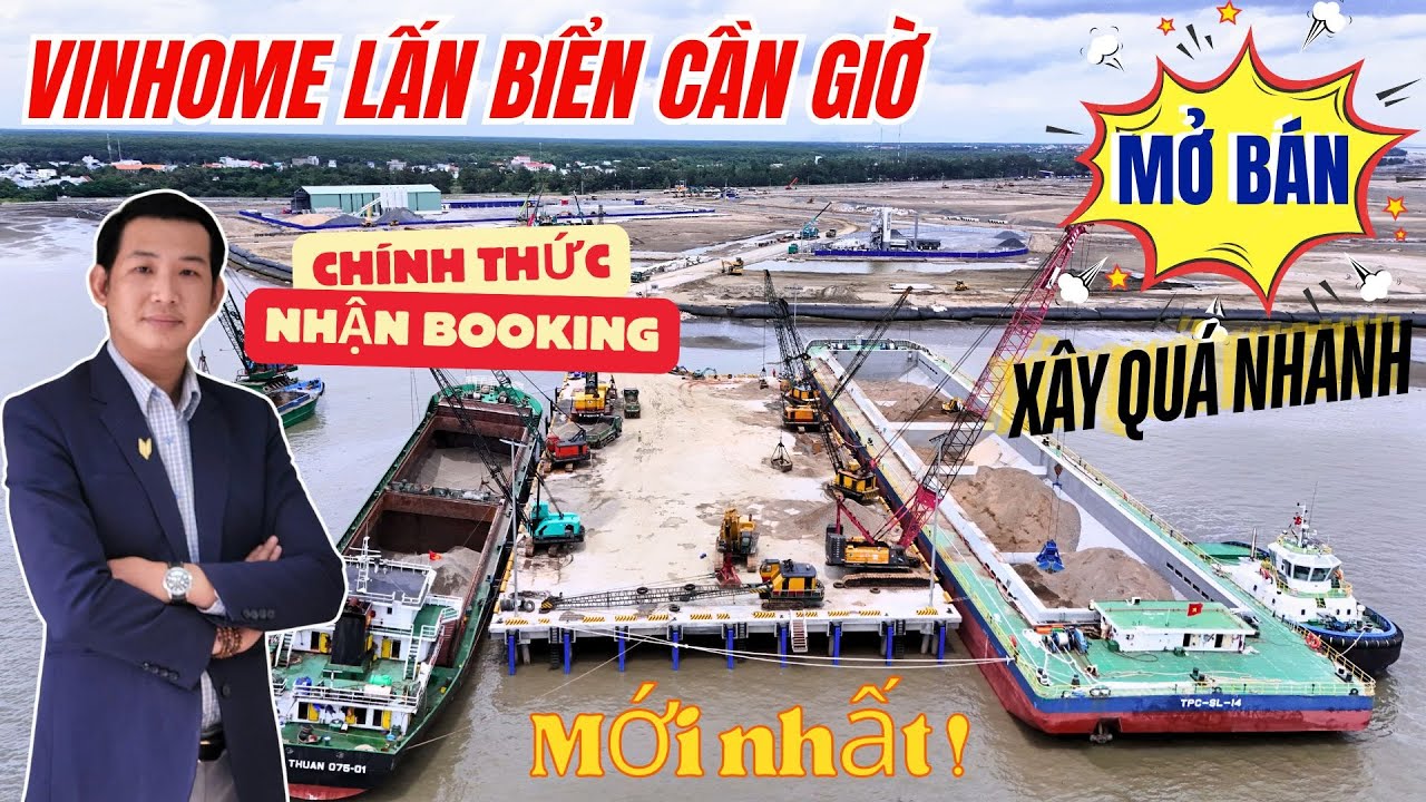 Dự Án Lấn Biển Cần Giờ VinGroup Chính Thức Nhận Booking Mở Bán 