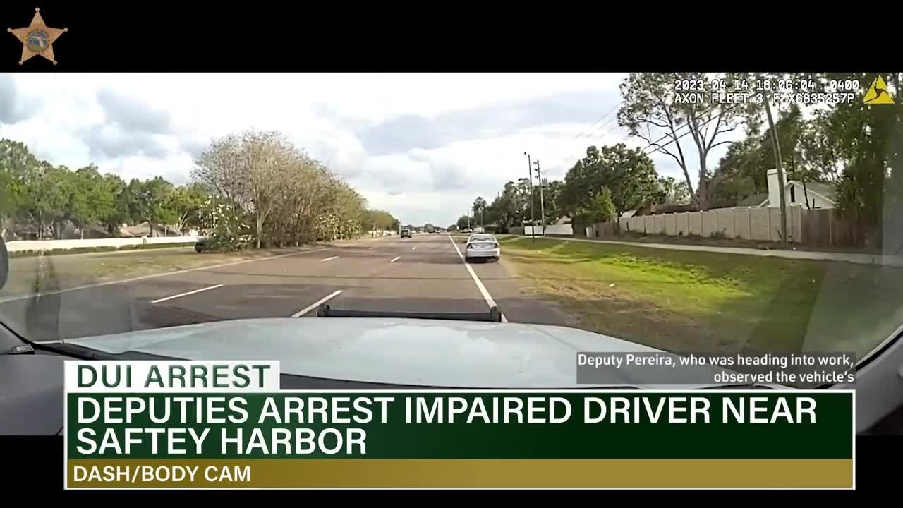 Pinellas County deputies arrest impaired driver near Safety Harbor ...
