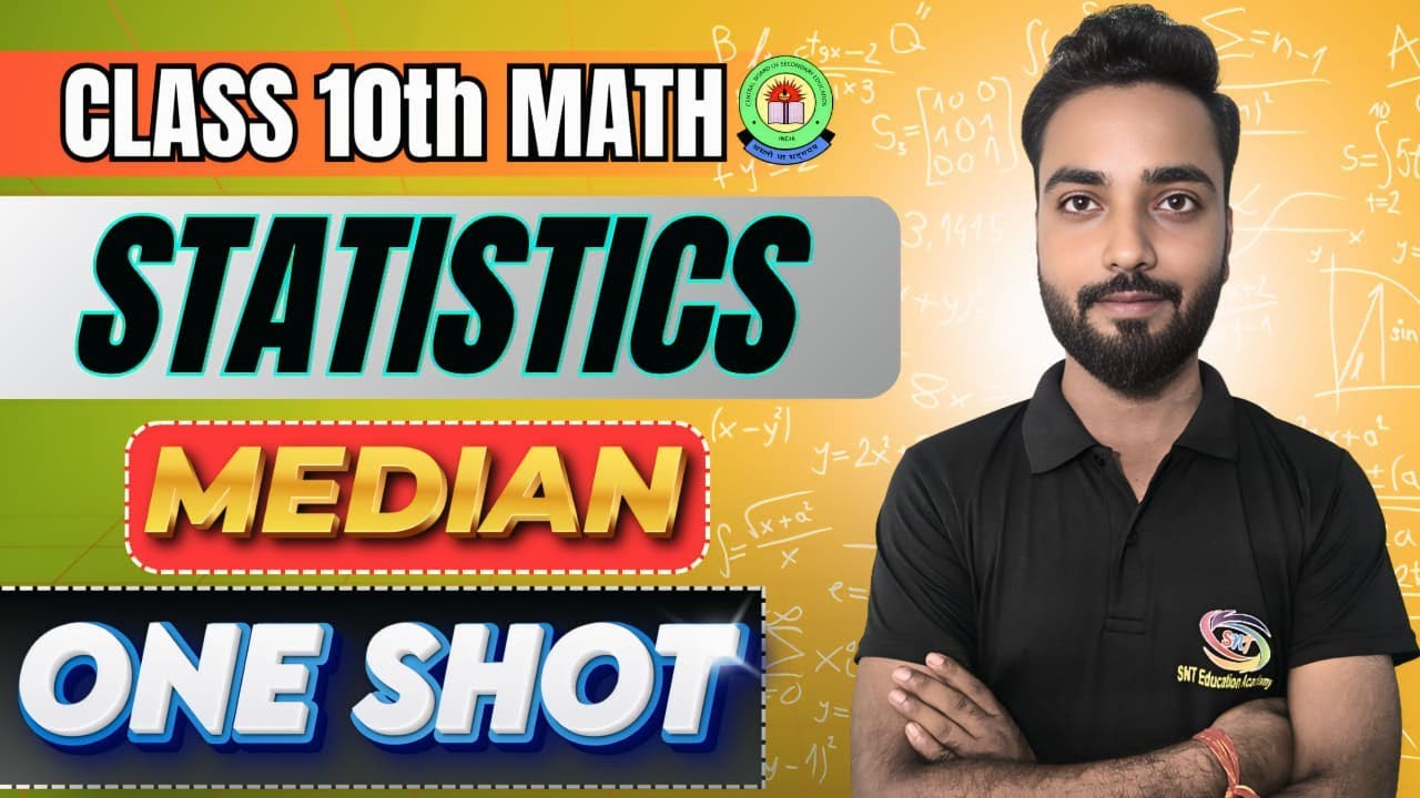 Class 10th Statistics One Shot 🔥 | Class 10 Maths Chapter 13 | Median ...