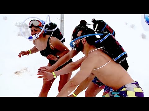 გადმოხტი და გაიყინე | ზამთრის ყველაზე ექსტრემალური შეჯიბრი