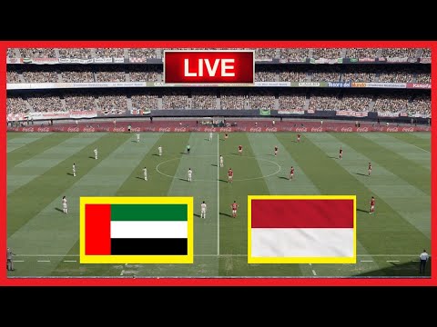 🔴Indonesia U23 vs United Arab Emirates U23 Pertandingan Persahabatan Match Video Game Simulation