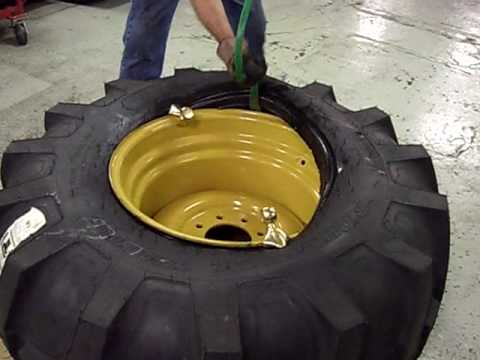 Ken-Tool: How to Properly Use Bead Holders (#31710) on a 21L-24 Backhoe  Tire and Wheel 