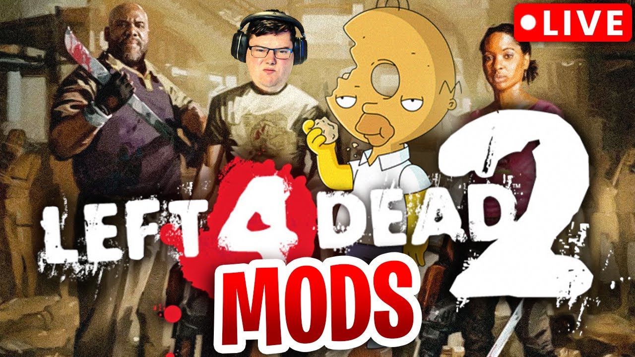 🔴LIve Left 4 Dead 2 - Mod mayhem With @Lethal_Lightning