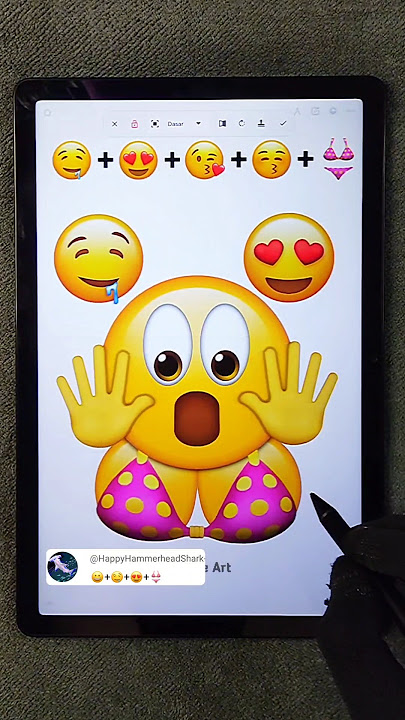 Sexy Emoji 🤤 #digitalart #emojichallenge #emojiart #emojimix