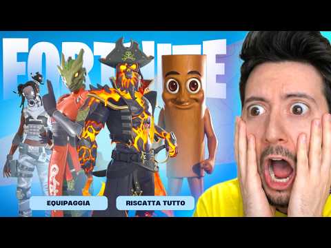 REAGISCO AI BRAINROT E NUOVO PASS BATTAGLIA STAGIONE 8 OG SU FORTNITE!