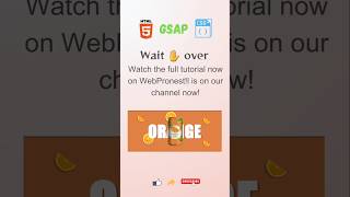 Wait over ! Full Tutorial on 3d rotating effect can slider. ONLY with HTML, CSS & GASP! #animation