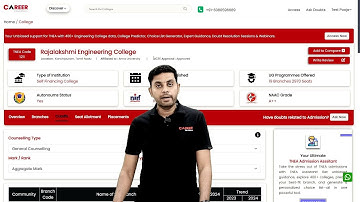Rajalakshmi Engineering College | Expected Cutoff TNEA 2025