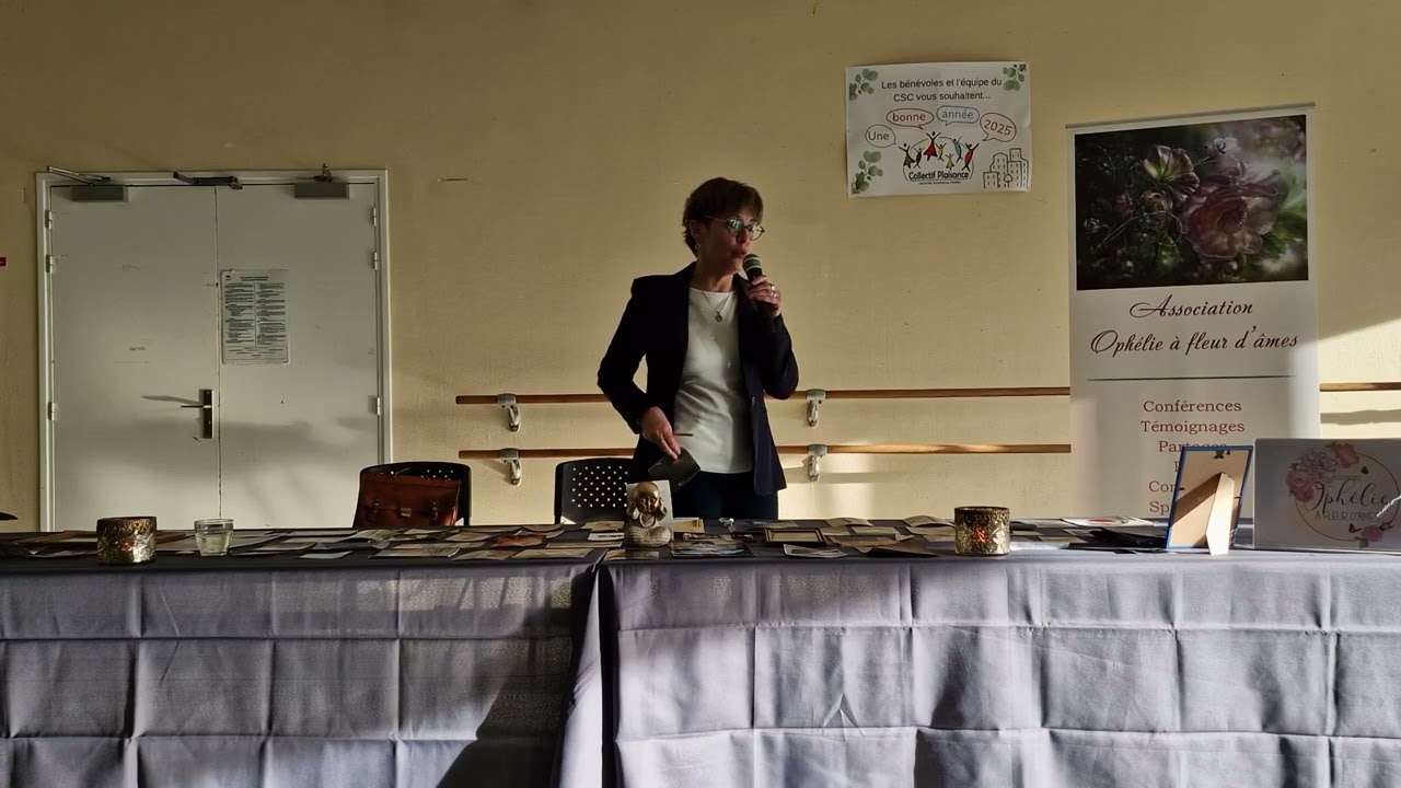 conférence à l'association 