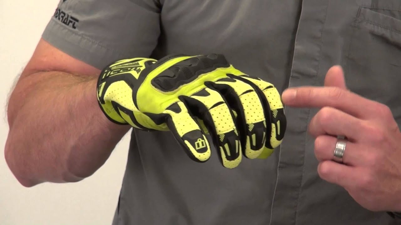 Icon Overlord Resistance Glove Review from SportbikeTrackGear.com
