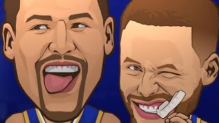 【NBA2K18手機版】 兄弟鬩牆 Curry vs Thompson 戰況超激烈?!