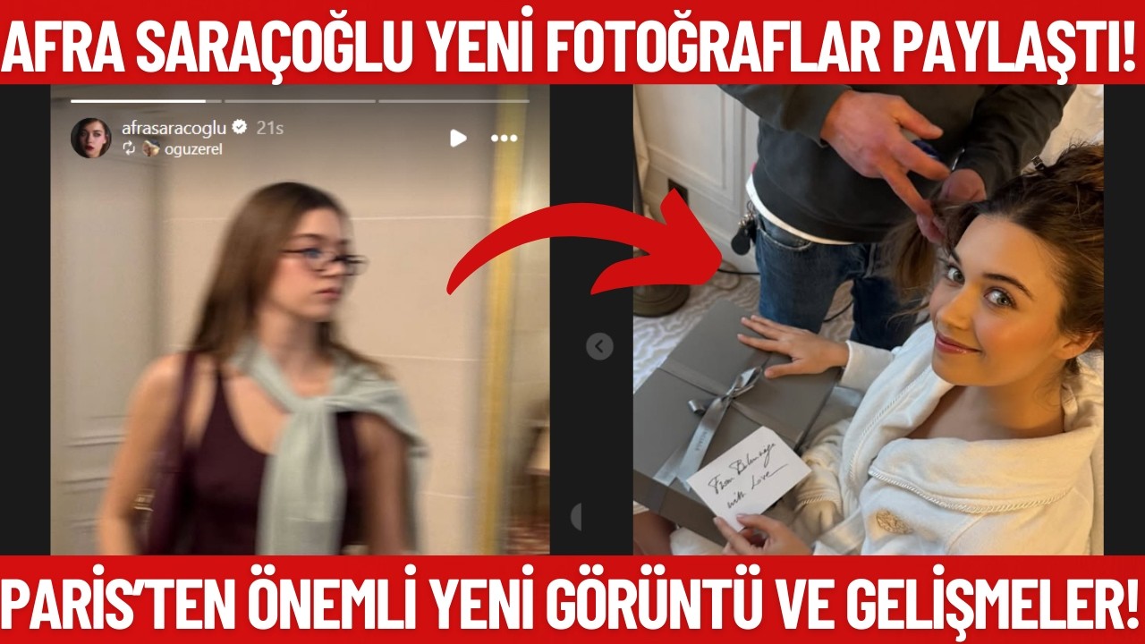 Афра Сарачоглу поделилась НОВЫМИ ФОТОГРАФИЯМИ из Парижа! Взрывные новости! Что произошло?