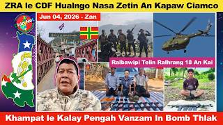 Jun 04 Zan Zra Le Cdf Hualngo Nasa Zetin An Kapaw An Ti Khdanat Le Kalay Pengah Vanzam In Bomb