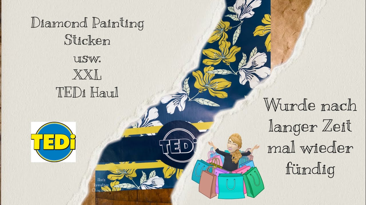 Daimond Painting / Sticken XXL Haul / Ich wurde nach langer Zeit mal wieder fündig