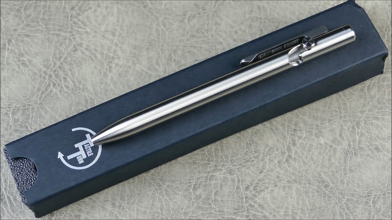 Tactile Turn Slim Bolt Action Pen