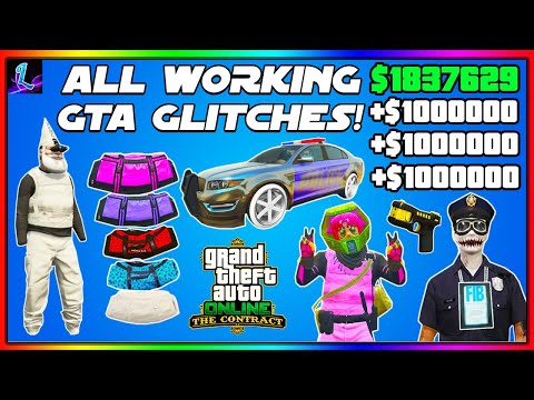 ALL WORKING GTA 5 GLITCHES IN 1 VIDEO! BEST GLITCHES IN GTA 5 ONLINE AFTER PATCH 1.58