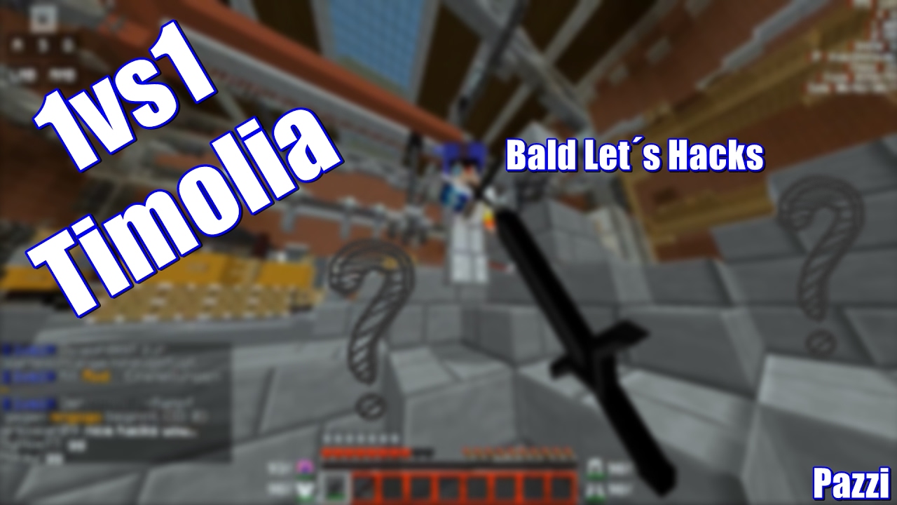 1V1 PVP Timolia | Bald Let´s Hacks | PazziYT