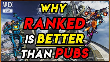 Why RANKED is BETTER than PUBS - Apex Legends Season 9