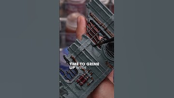 Using Contrast paint on terrain? #warhammer40k #warhammer #miniature