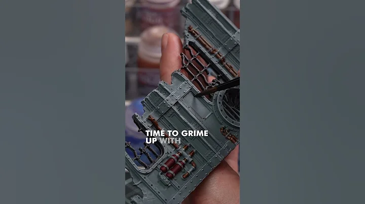 Using Contrast paint on terrain? #warhammer40k #warhammer #miniature