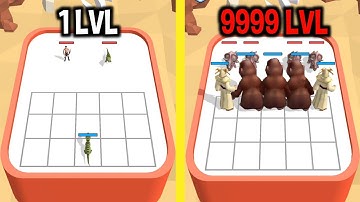 MAX LEVEL in Dragon Merge Master 3D Game Three Gorilla Two Sor