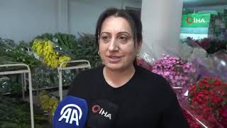 Yalovada Sevgililer Gününde Çiçek Satışları 2Ye Katladı