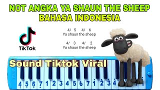 Not Pianika Ya Shaun The Sheep Bahasa Indonesia