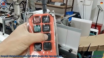 Kompakt Klebebandmaschine KMK 800TS Double Side Tape Applicator