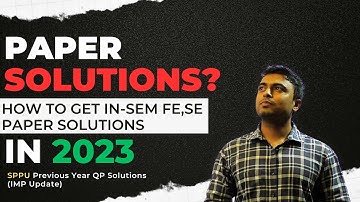 How To Get SPPU In-Sem Previous Year QP Solutions Easily | #insemexam #sppu #purplehatinstitute