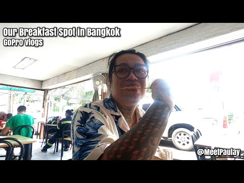 Affordable Breakfast in Bangkok | First Time in Thailand Vlog 2023 | Meet Paulay • GoPro Hero 9