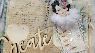 Make a beautiful JOURNAL TAG /Collaboration with PixieDustFiles / Crafting Bundle #papercrafting