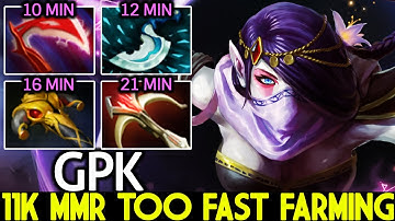 GPK [Templar Assassin] Too Fast Farming 10 Min Deso Destroy Mid Dota 2