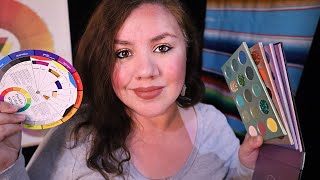 ASMR Examen FACIAL de Colorimetria Roleplay / ASMR Español Mexico / Color Analysis