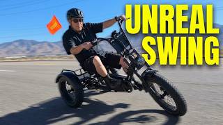FlekTrike Pro This Electric Trike Swings