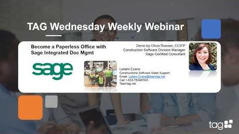 How-To Become a Paperless Office with Sage Integrated Document Management