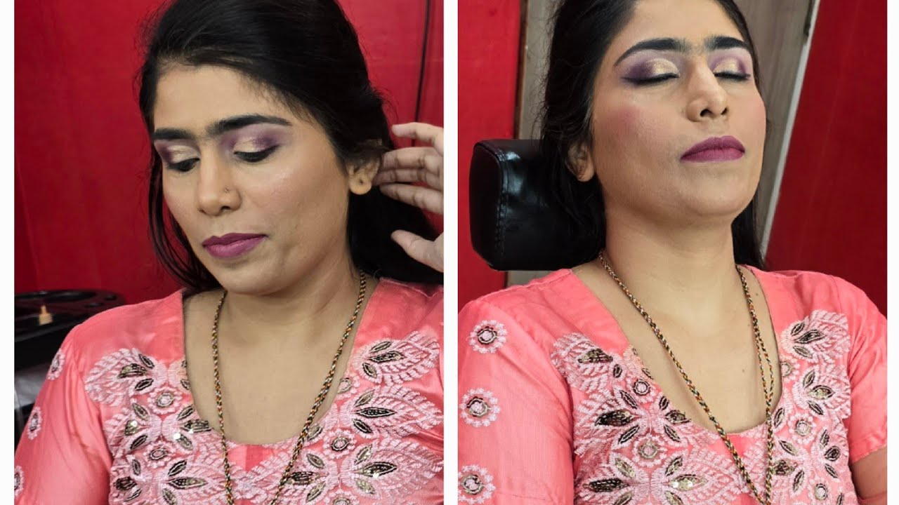 How to do glossy party makeup step by step tutorial /makeup studio ...