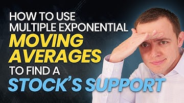 How to Use Multiple Exponential Moving Averages to Find a Stocks Support